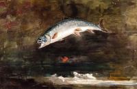 Homer, Winslow - Jumping Trout